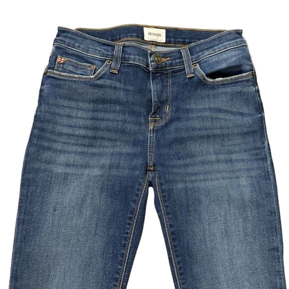 Hudson Krista Super Skinny Denim Blue Jeans Mid Rise Women's Size 26 - Picture 2 of 6